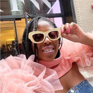 NYFW Star: Fe Noel x Target Cat-Eye Sunglasses